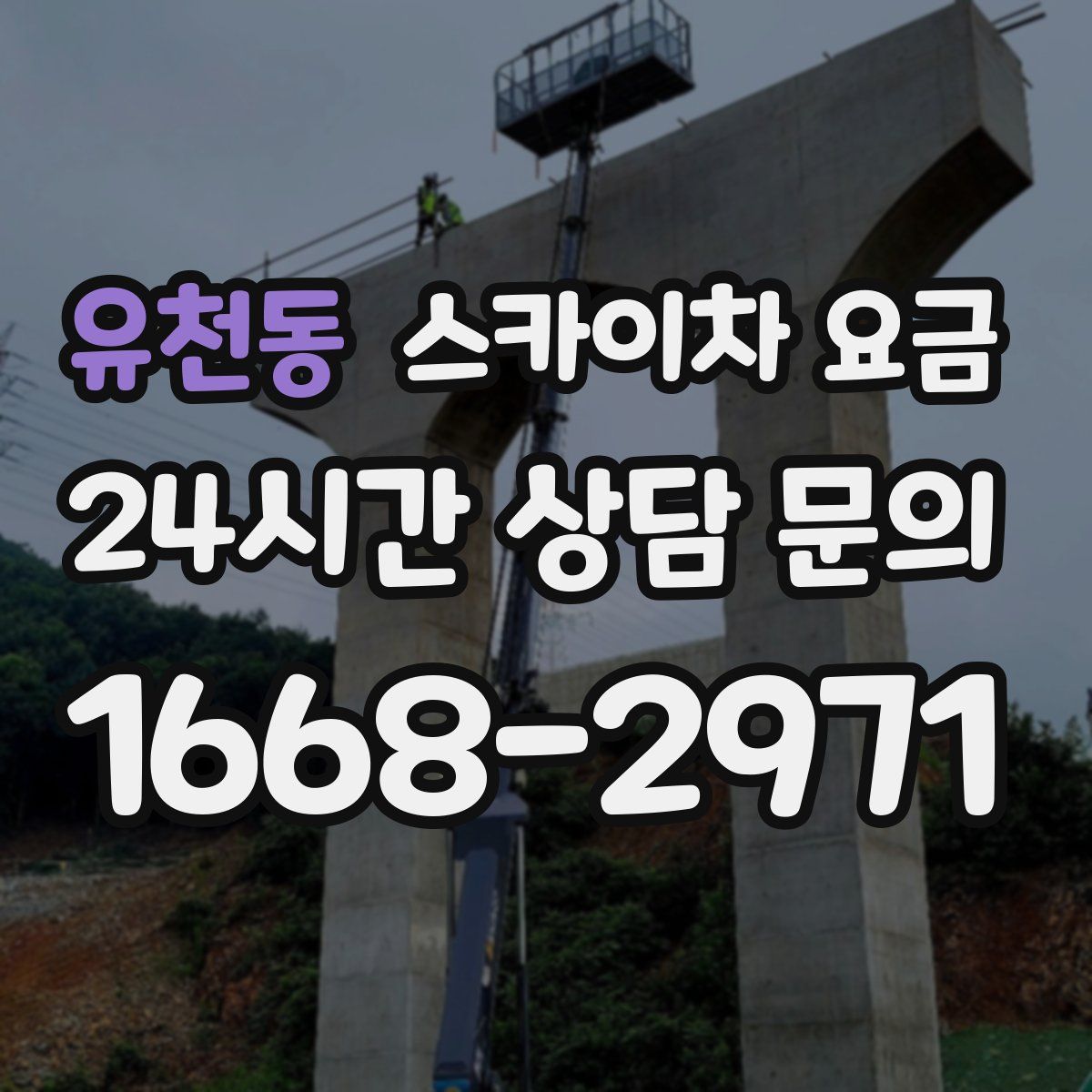 유천동 스카이차 요금