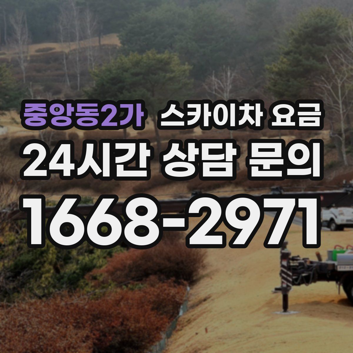 중앙동2가 스카이차 요금