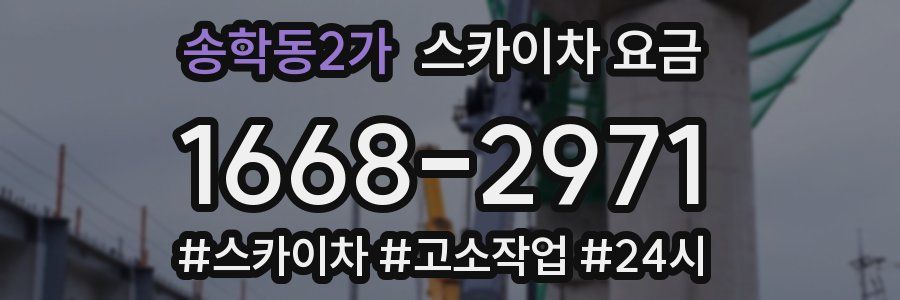 송학동2가 스카이차 요금