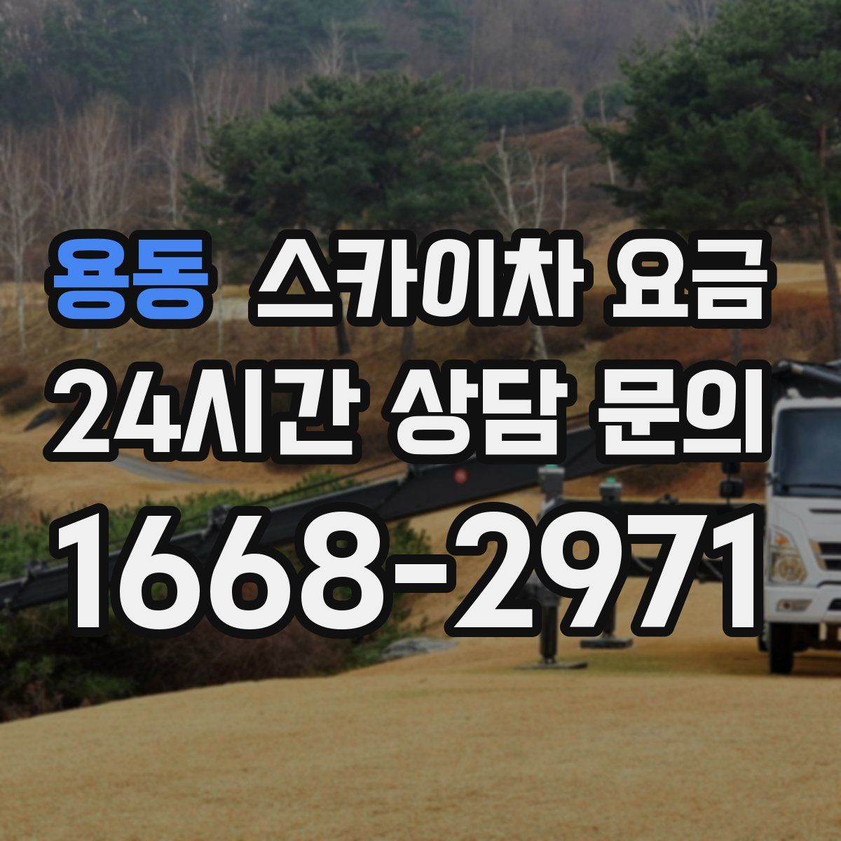용동 스카이차 요금
