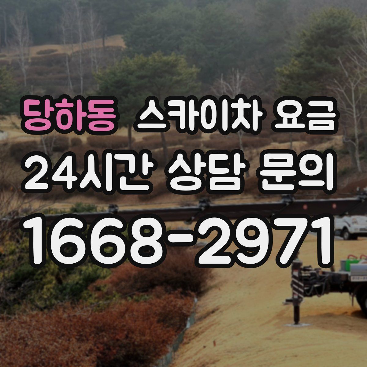 당하동 스카이차 요금