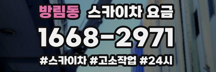 방림동 스카이차 요금