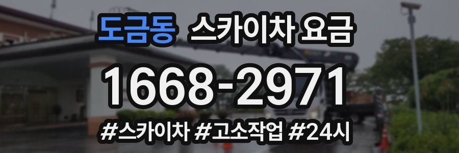 도금동 스카이차 요금