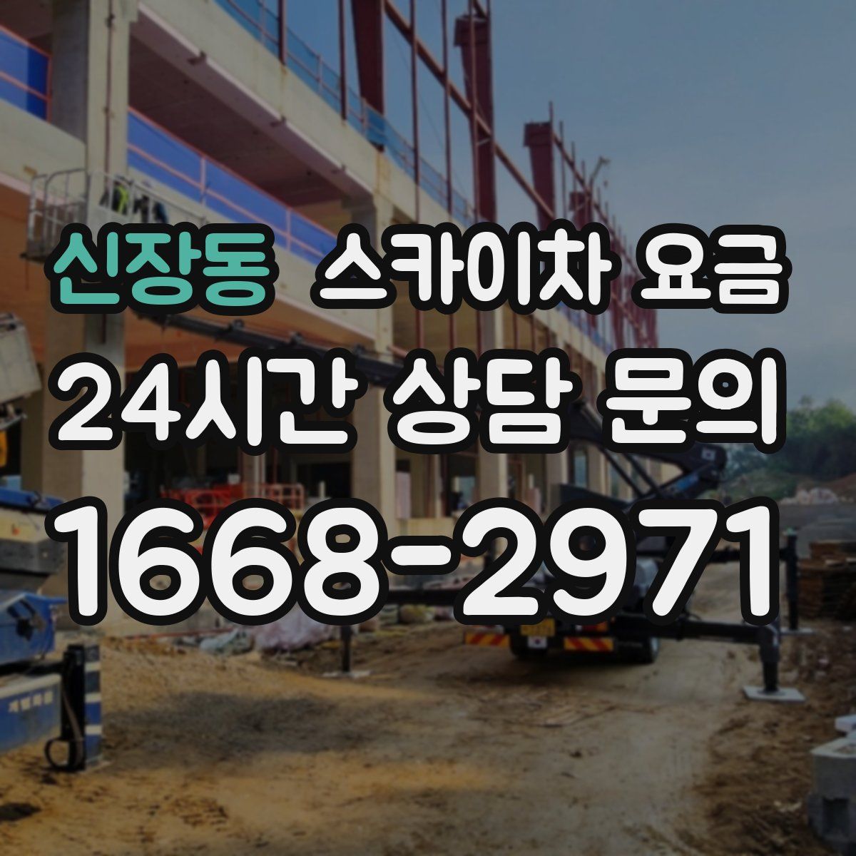 신장동 스카이차 요금