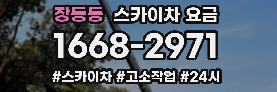 장등동 스카이차 요금