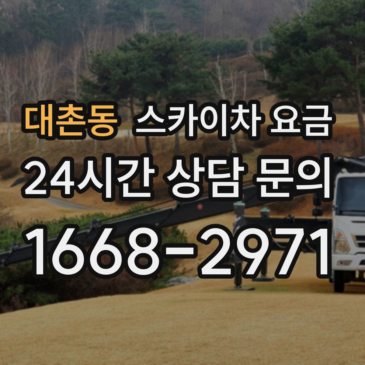 대촌동 스카이차 요금