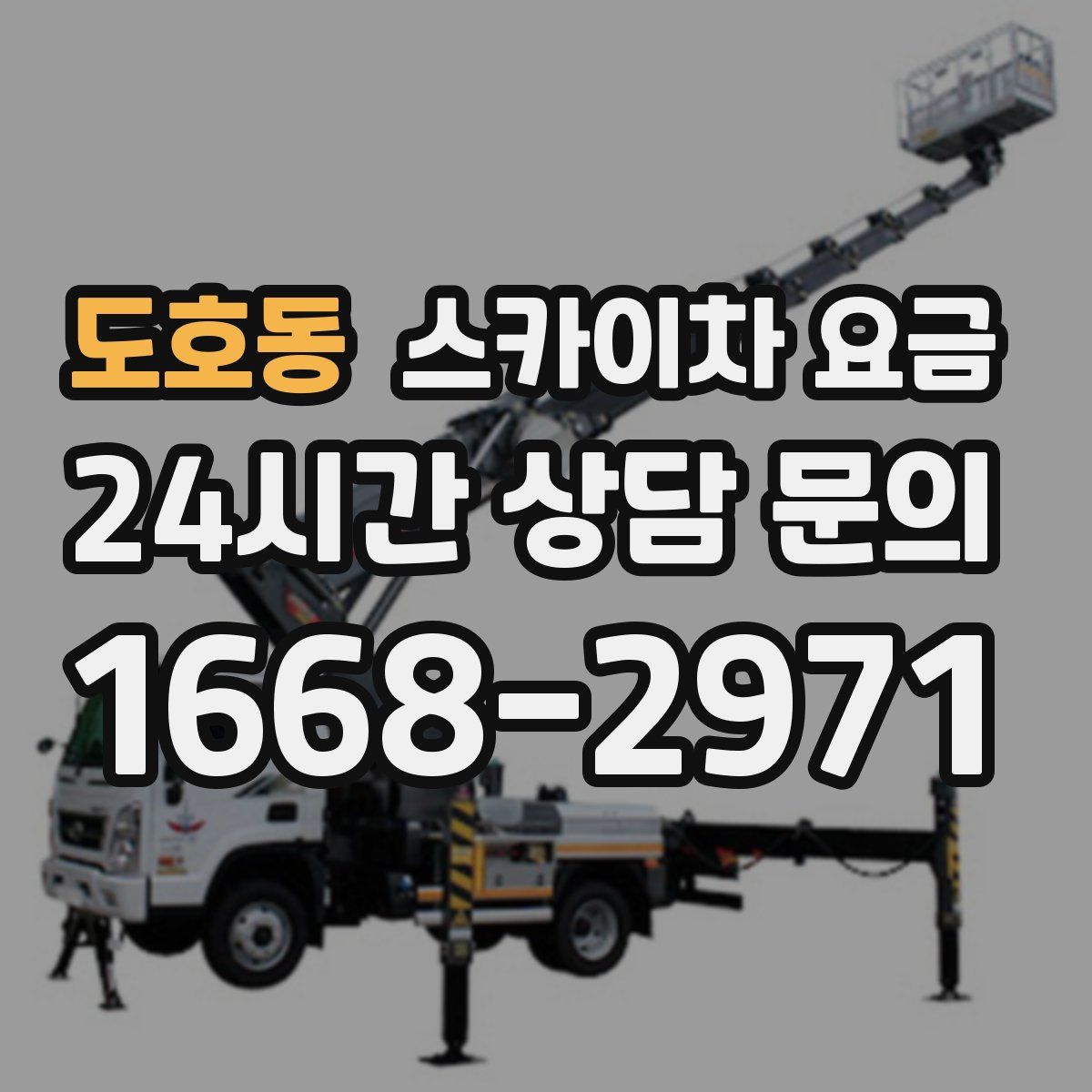 도호동 스카이차 요금