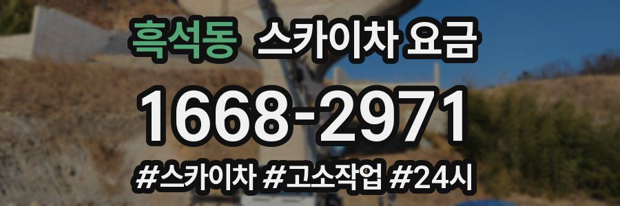 흑석동 스카이차 요금