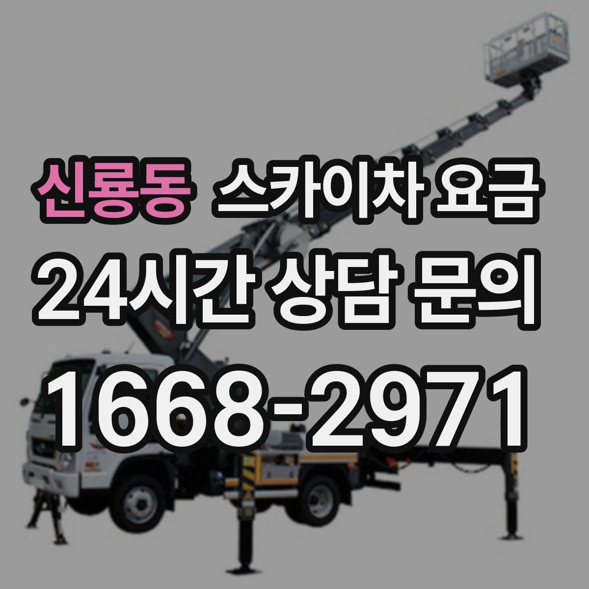 신룡동 스카이차 요금