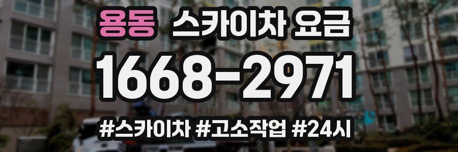 용동 스카이차 요금