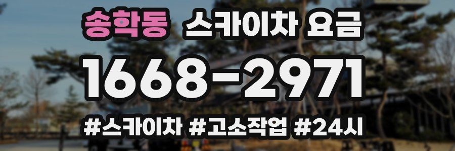 송학동 스카이차 요금