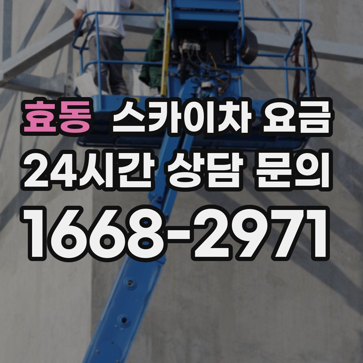 효동 스카이차 요금