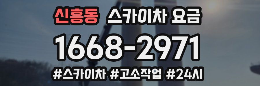 신흥동 스카이차 요금
