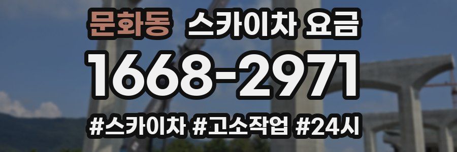 문화동 스카이차 요금