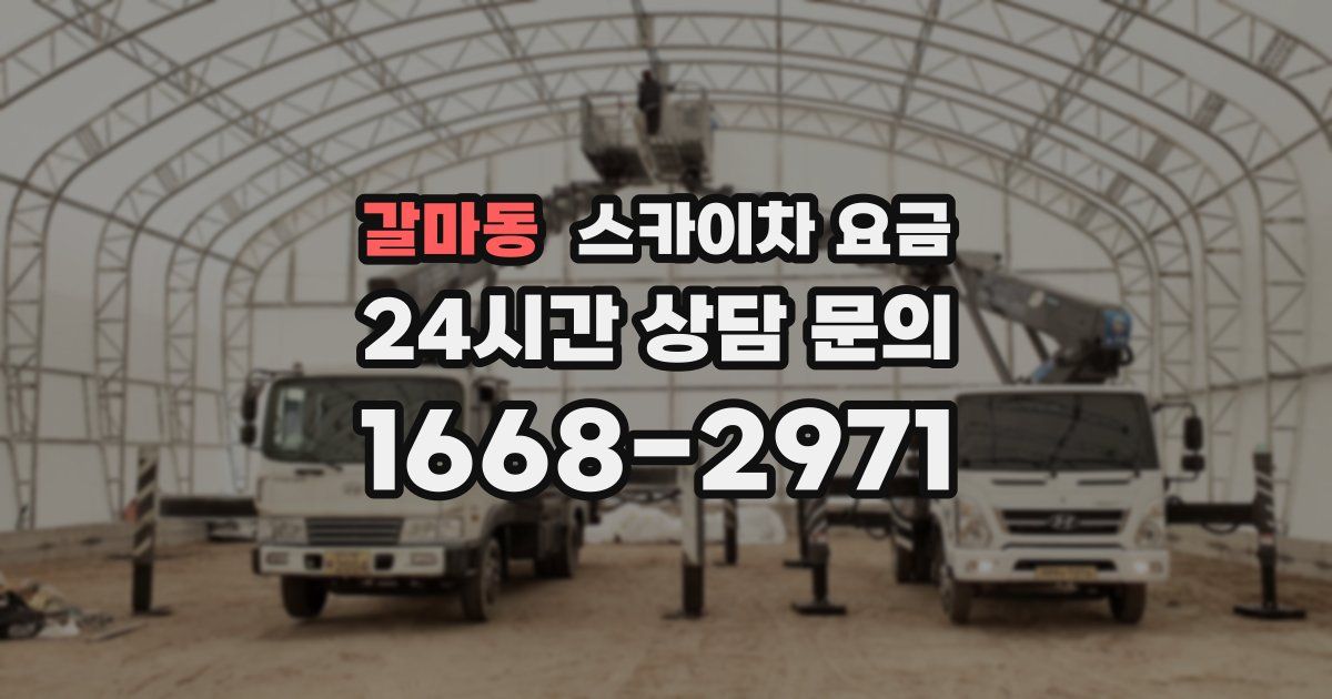 갈마동 스카이차 요금