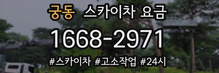 궁동 스카이차 요금