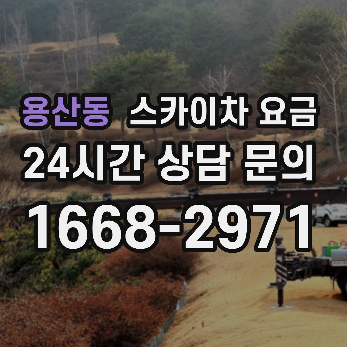 용산동 스카이차 요금