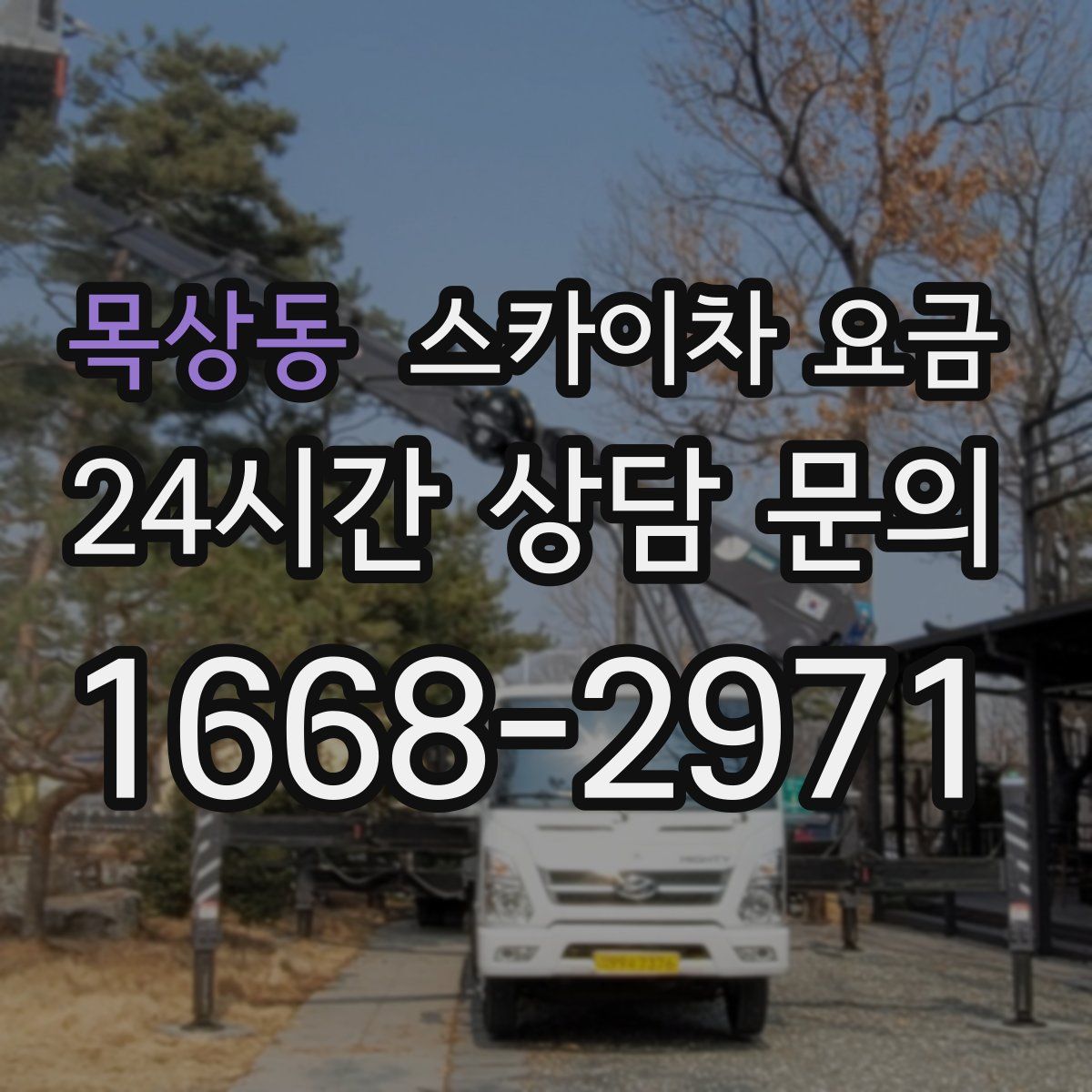 목상동 스카이차 요금