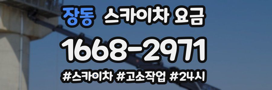 장동 스카이차 요금