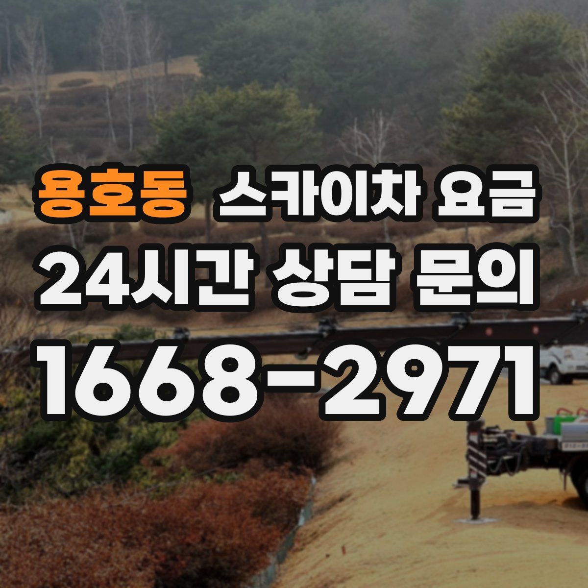 용호동 스카이차 요금