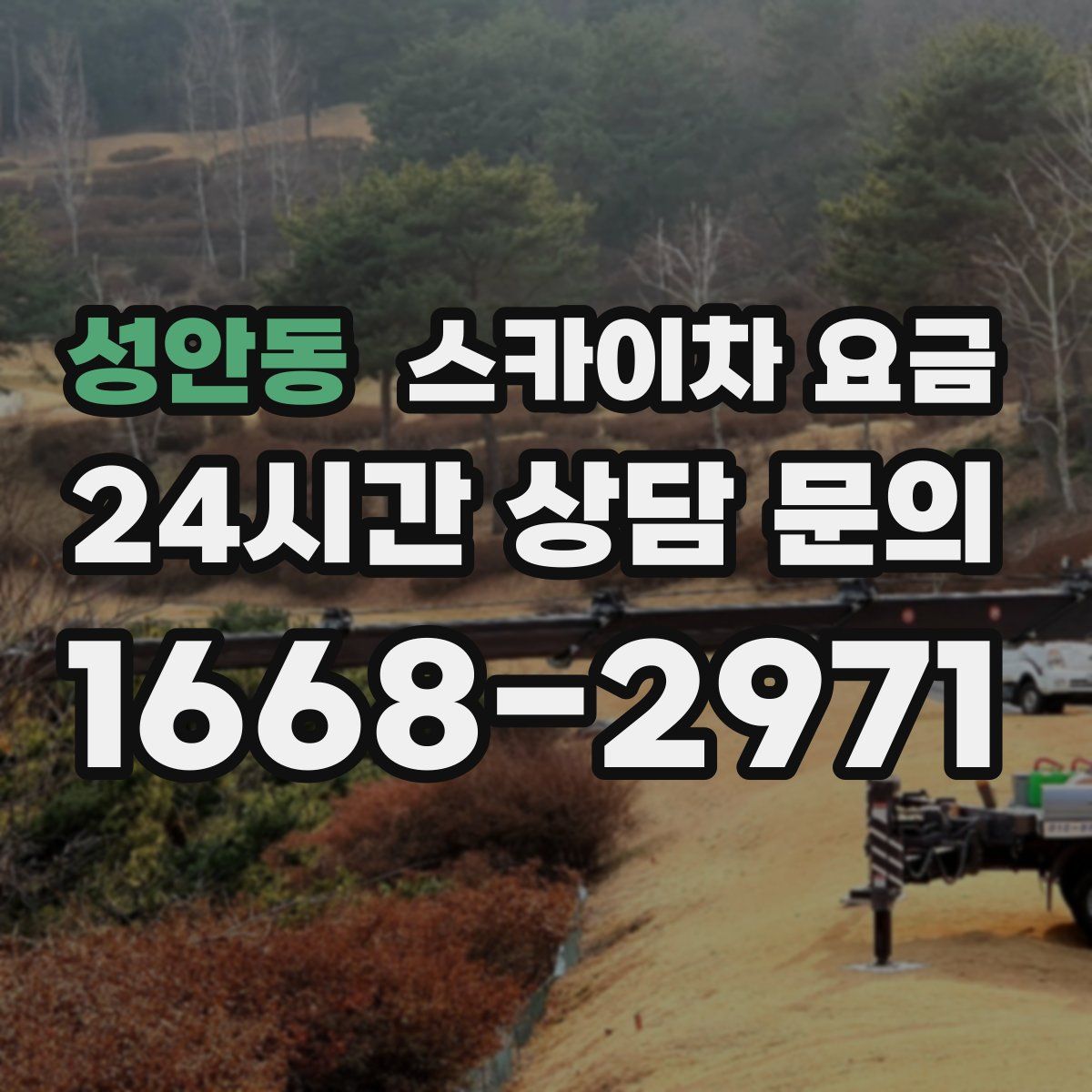 성안동 스카이차 요금