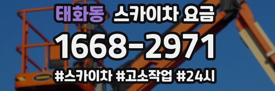 태화동 스카이차 요금
