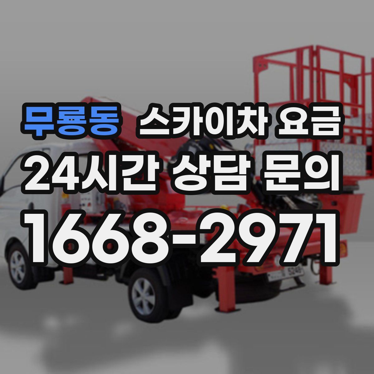 무룡동 스카이차 요금