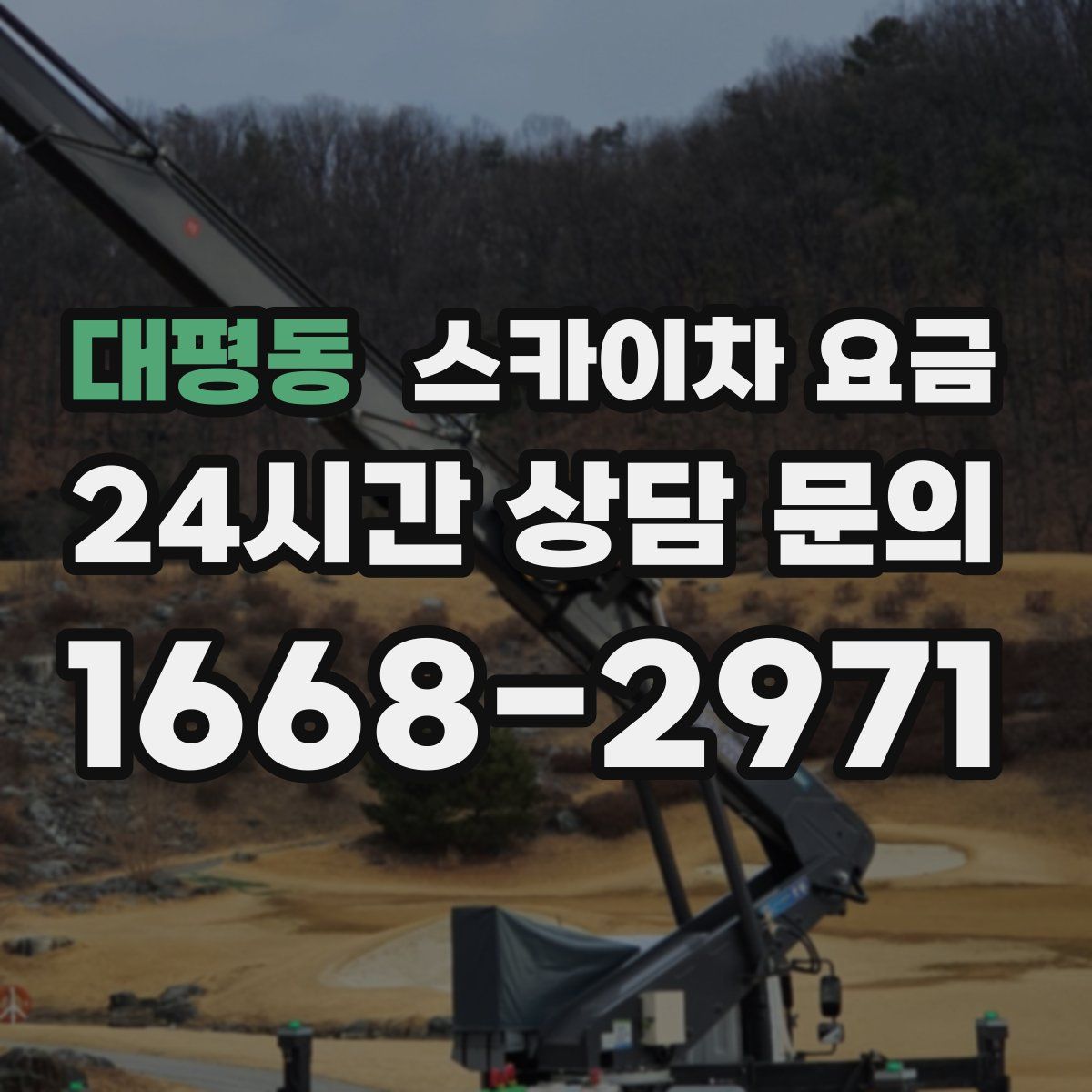 대평동 스카이차 요금