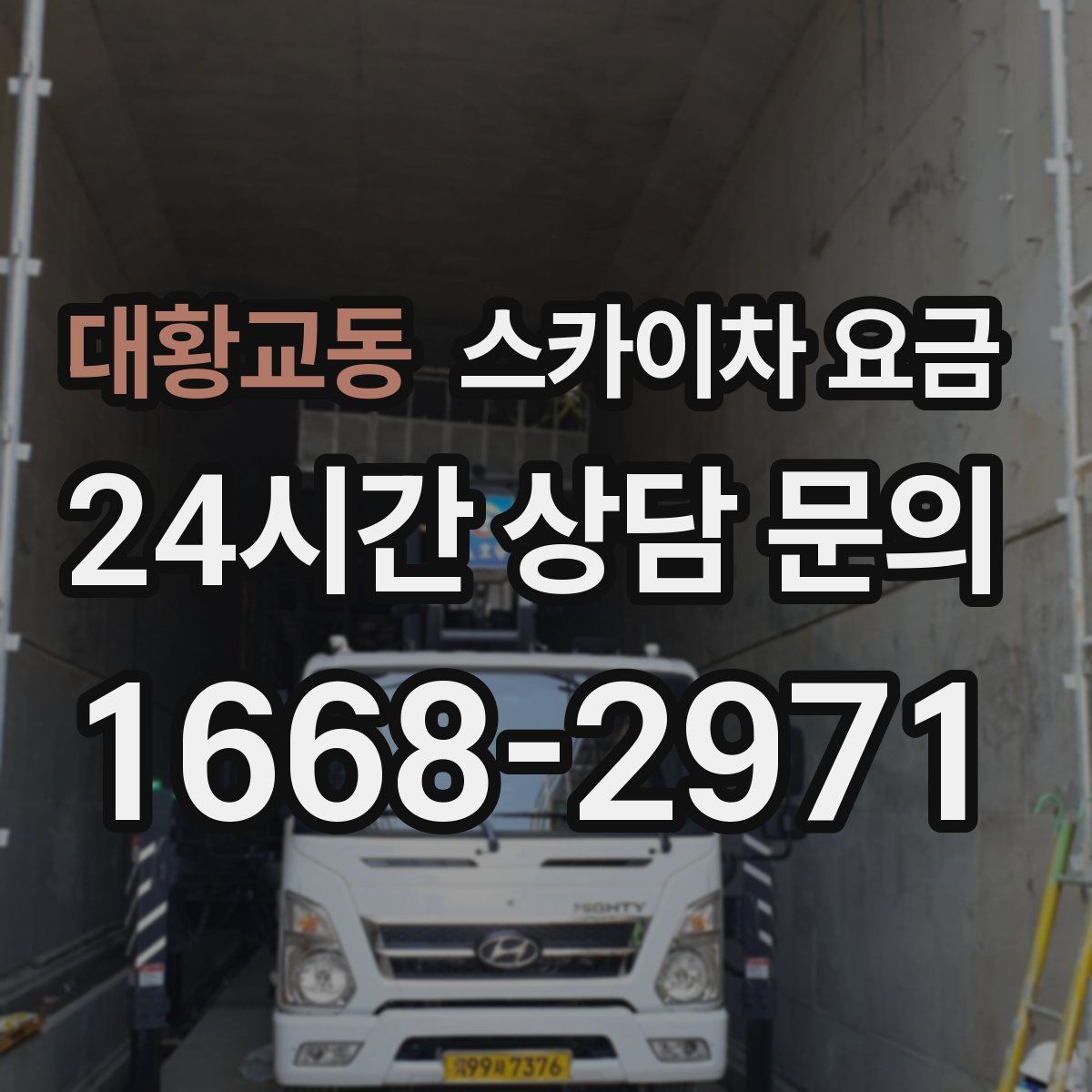 대황교동 스카이차 요금