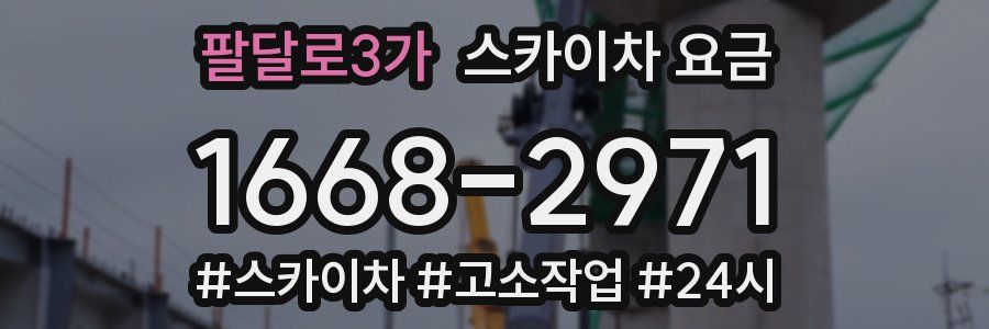 팔달로3가 스카이차 요금