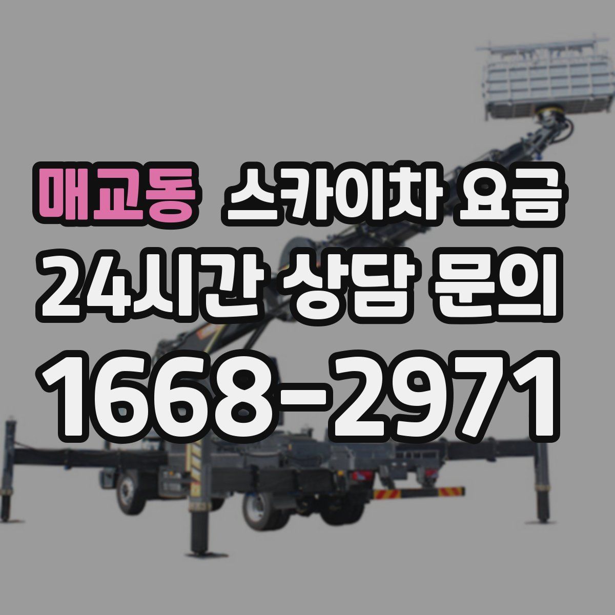 매교동 스카이차 요금
