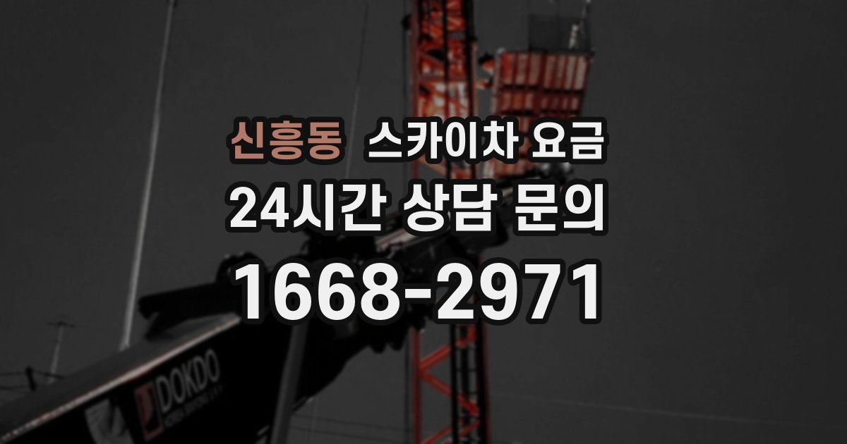 신흥동 스카이차 요금