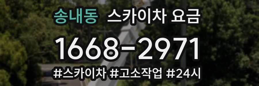 송내동 스카이차 요금