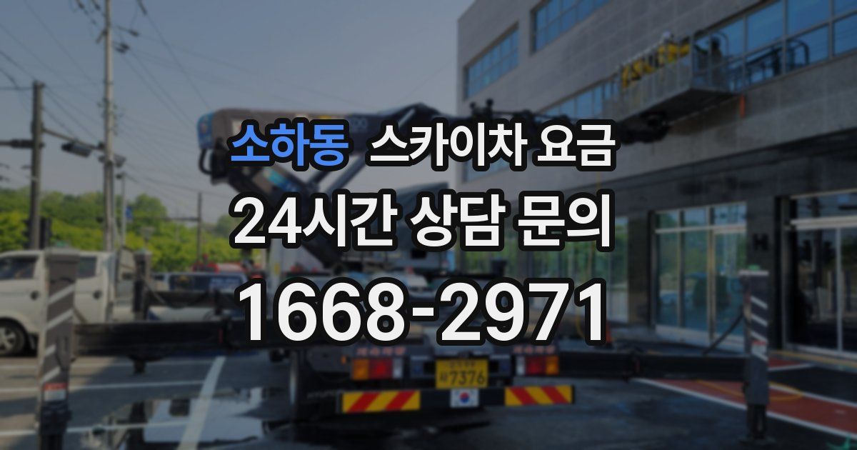 소하동 스카이차 요금