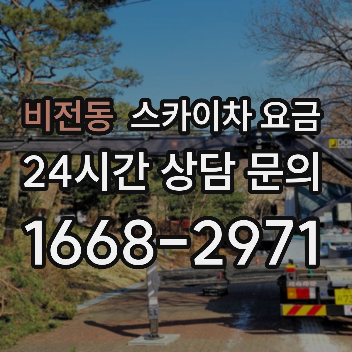 비전동 스카이차 요금