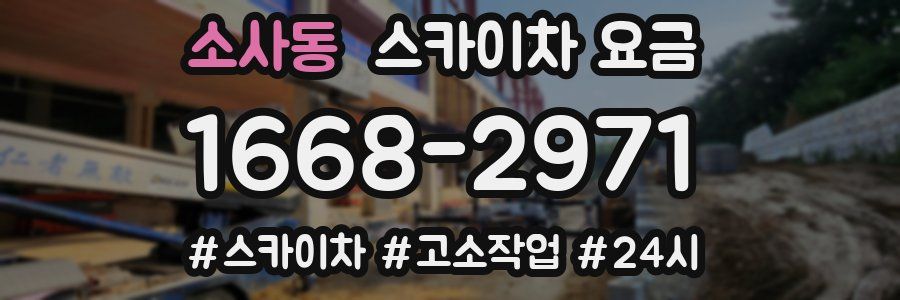 소사동 스카이차 요금