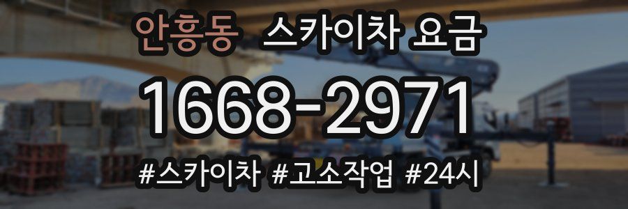 안흥동 스카이차 요금