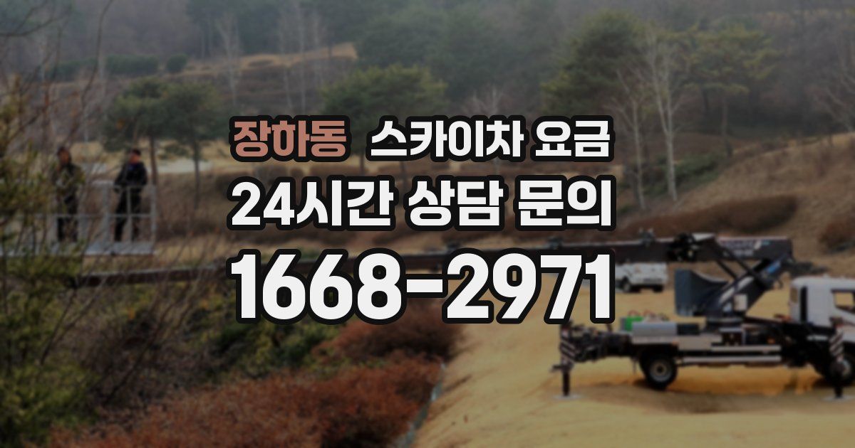 장하동 스카이차 요금