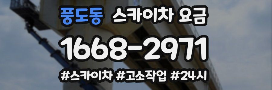 풍도동 스카이차 요금