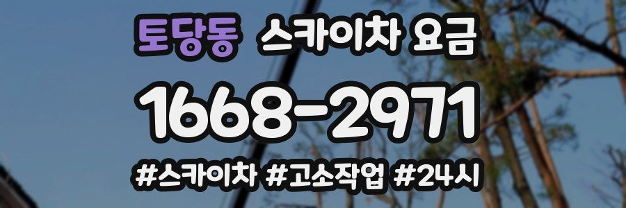 토당동 스카이차 요금