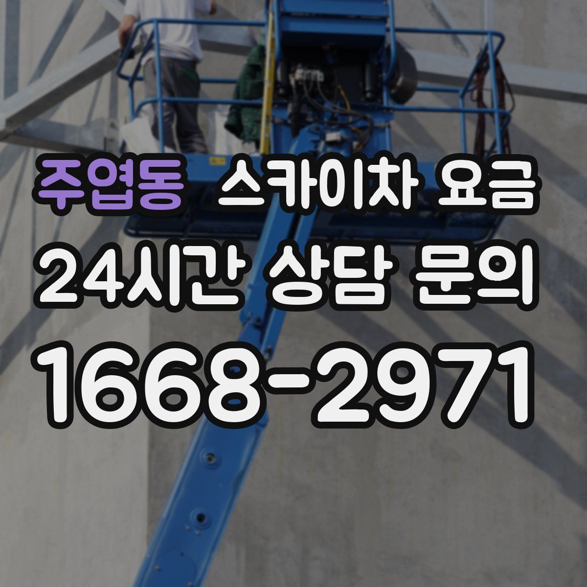 주엽동 스카이차 요금