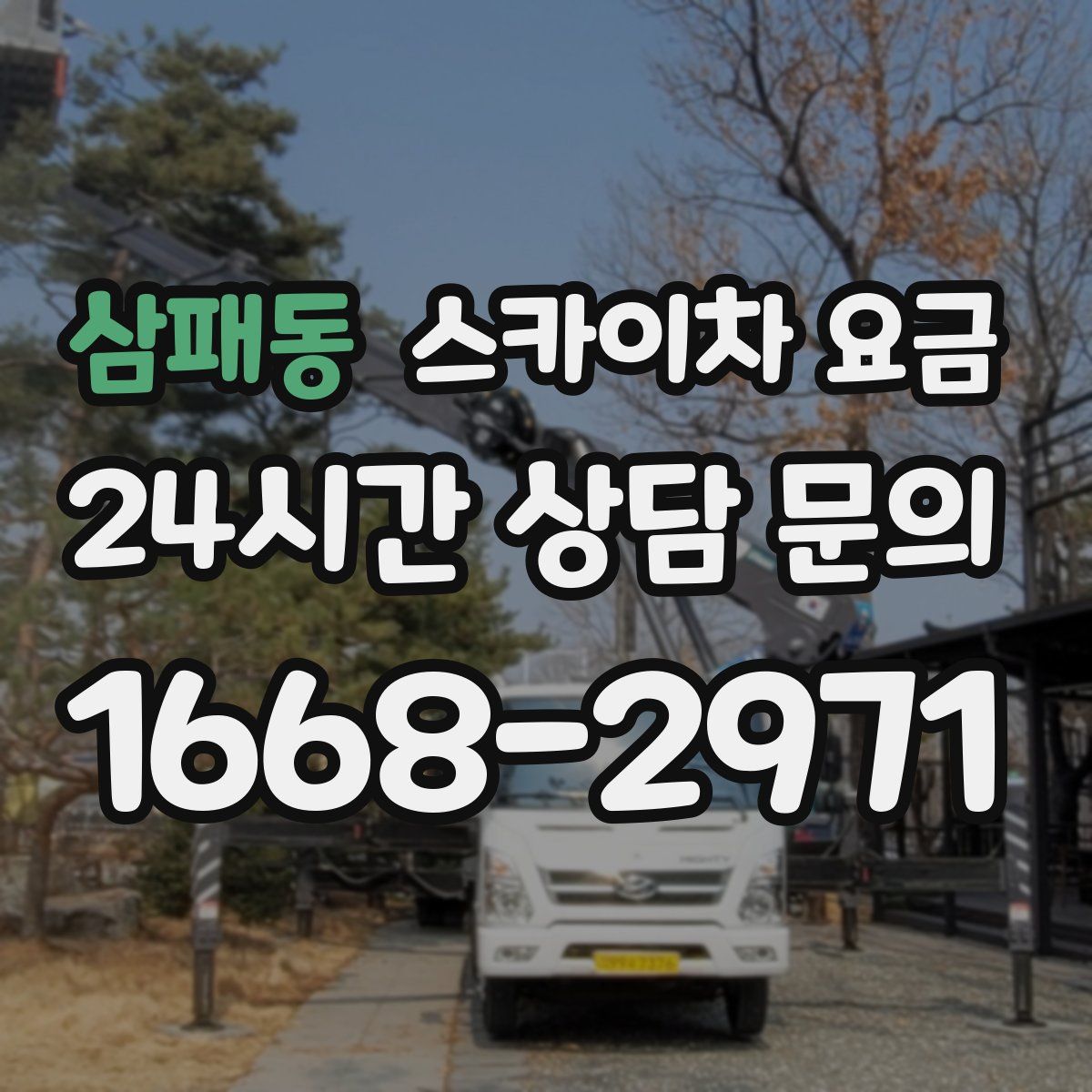 삼패동 스카이차 요금