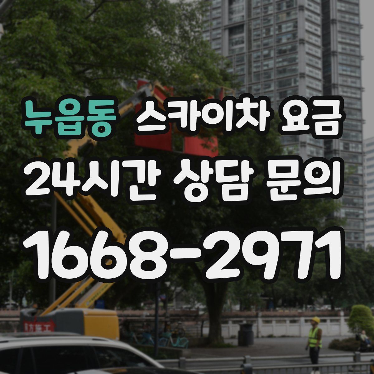 누읍동 스카이차 요금