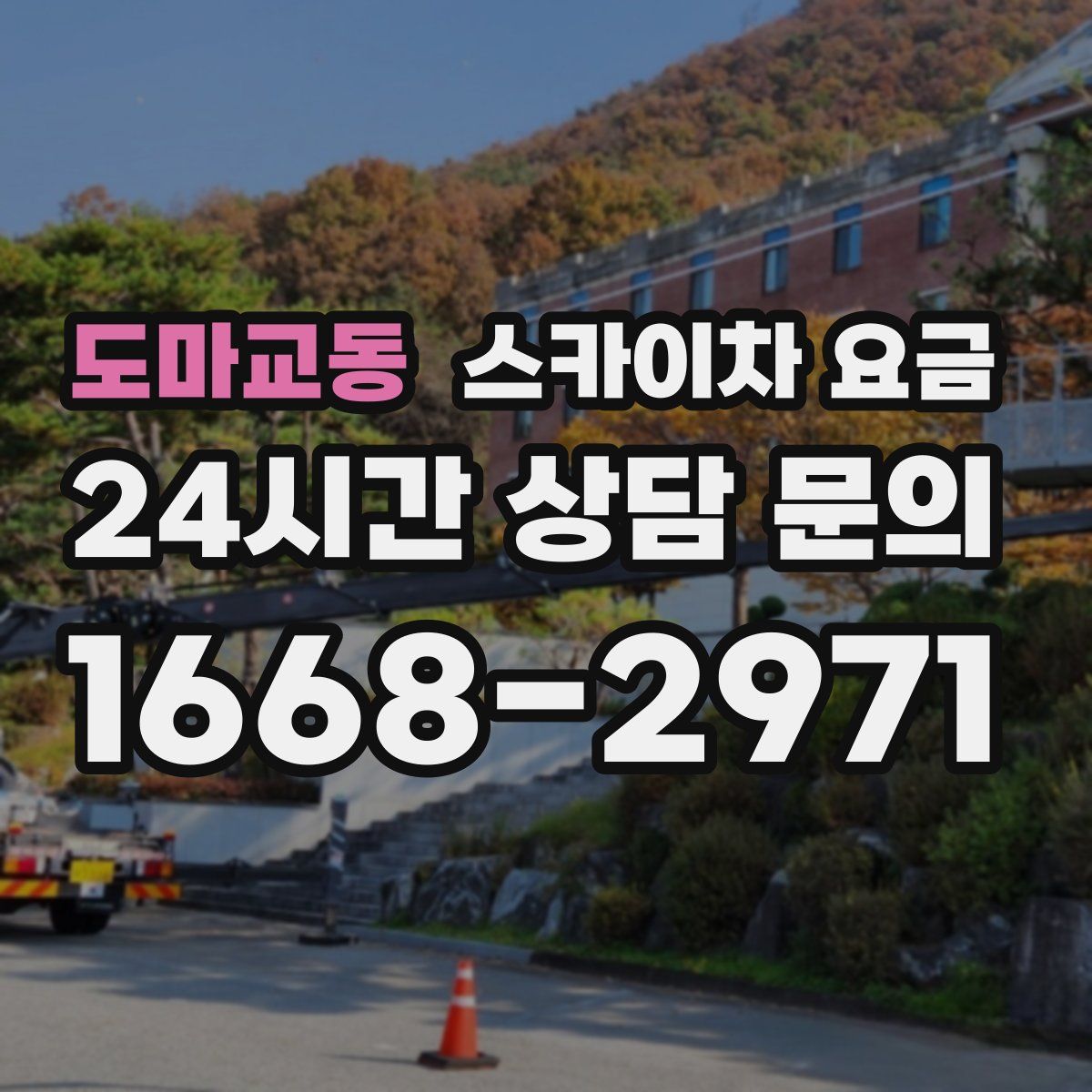 도마교동 스카이차 요금