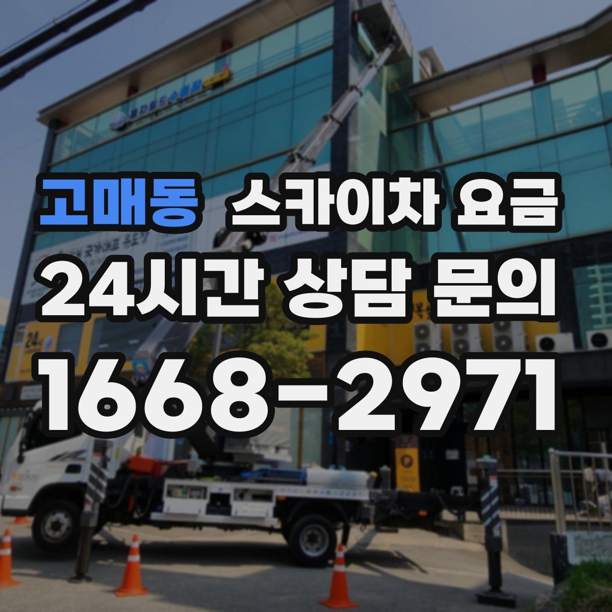 고매동 스카이차 요금