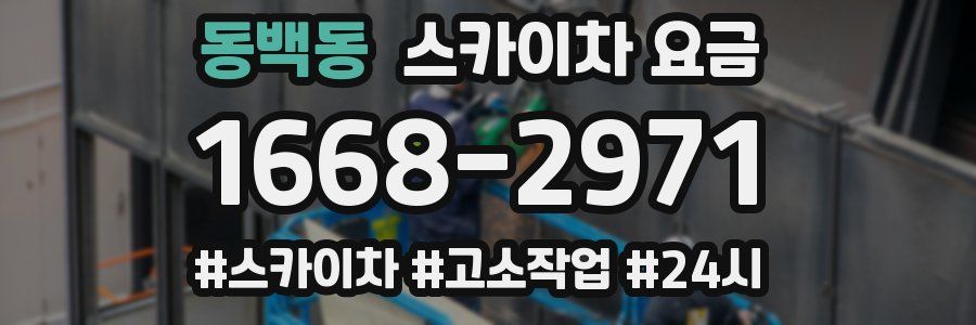 동백동 스카이차 요금