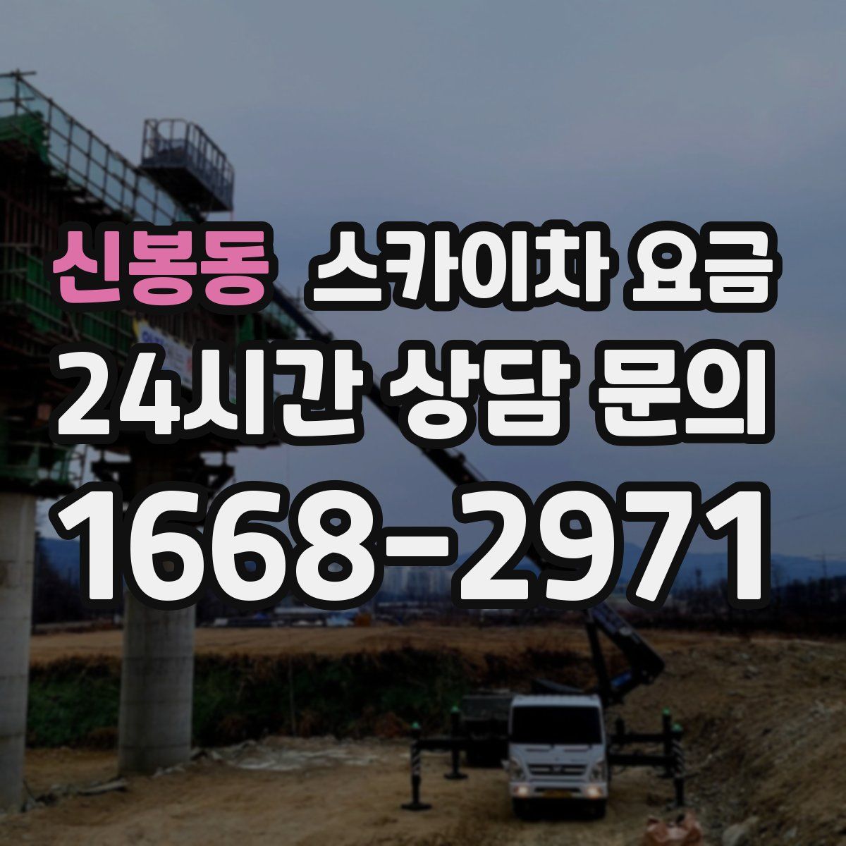 신봉동 스카이차 요금
