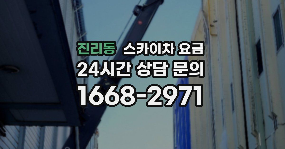 진리동 스카이차 요금