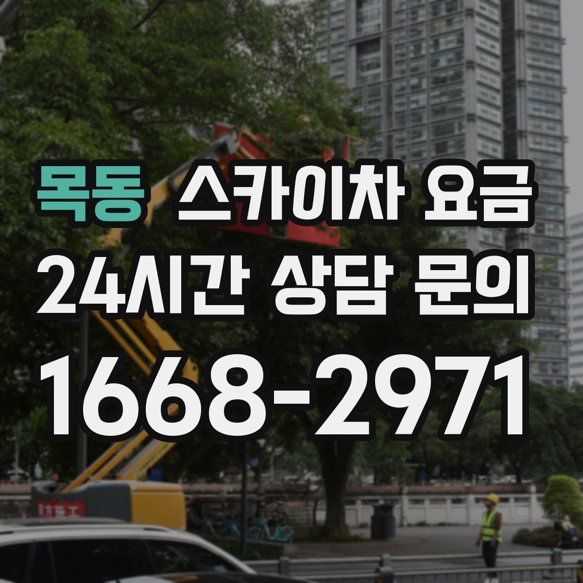 목동 스카이차 요금
