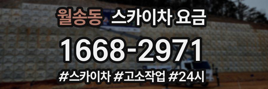 월송동 스카이차 요금